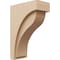 Ekena Millwork 7"W x 14"D x 21"H Classic Helena Rough Cedar Woodgrain TimberThane Corbel, Primed Tan CORUR07X14X21HELRCPR - alternate 1